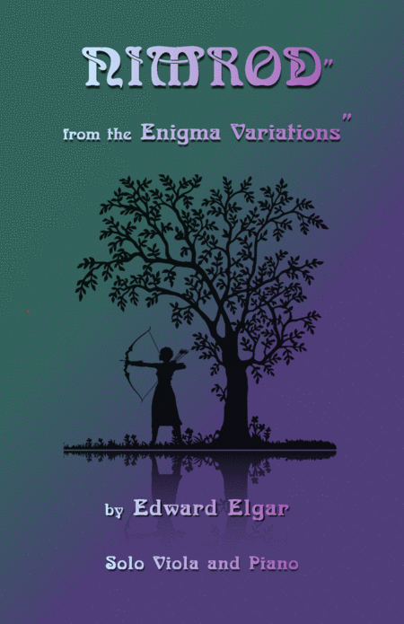 Nimrod From The Enigma Variations By Elgar For Viola And Piano Sheet Music