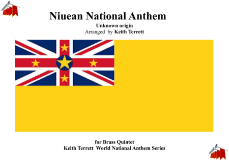 Free Sheet Music Niuean National Anthem For Brass Quintet