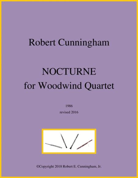 Nocturne For Woodwind Quartet Sheet Music