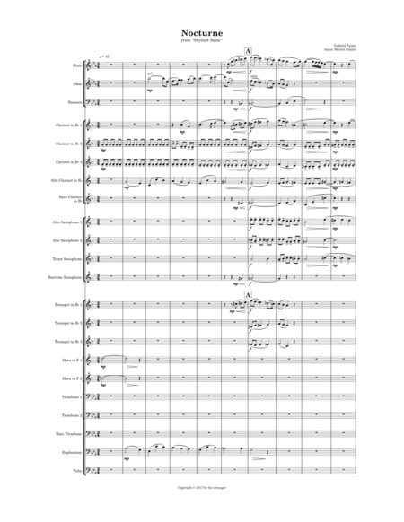 Nocturne From Shylock Suite Sheet Music