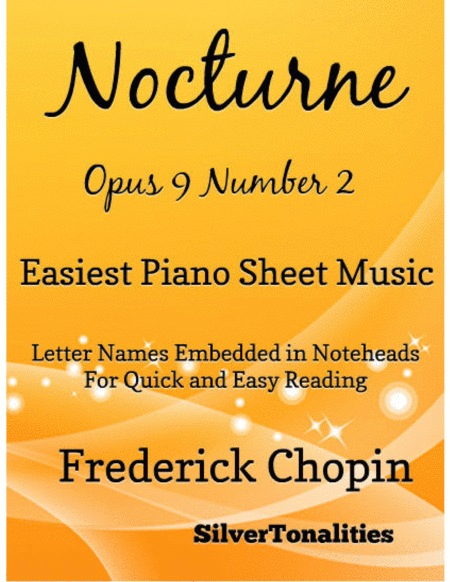 Free Sheet Music Nocturne Opus 9 Number 2 Easiest Piano Sheet Music