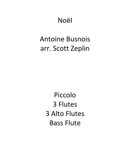 Free Sheet Music Nol