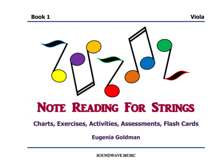 Free Sheet Music Note Reading For Strings Book 1 Viola