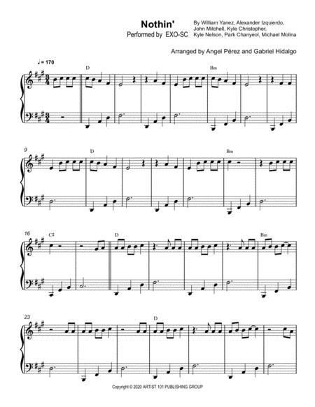 Free Sheet Music Nothin