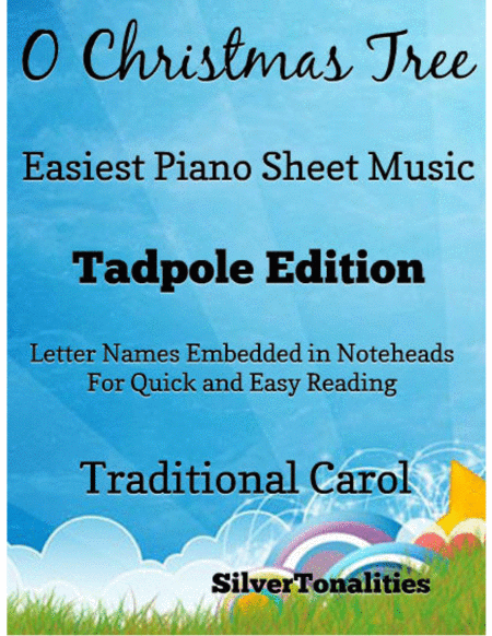 O Christmas Tree Easiest Piano Sheet Music Tadpole Edition Sheet Music