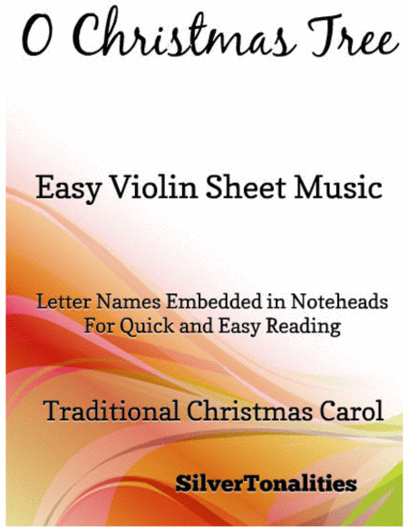 O Christmas Tree Easy Violin Sheet Music Sheet Music