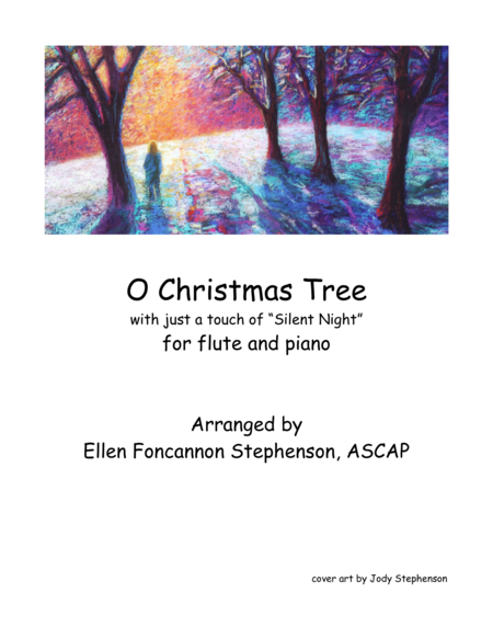 Free Sheet Music O Christmas Tree With A Hint Of Silent Night