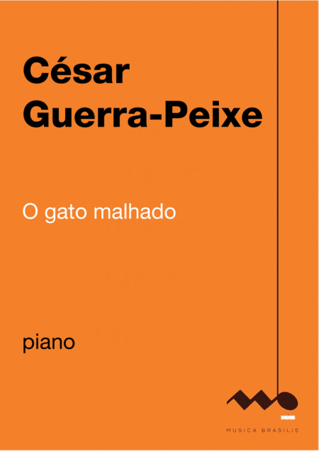 Free Sheet Music O Gato Malhado