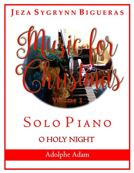 Free Sheet Music O Holy Night By Adolphe Adam For Piano