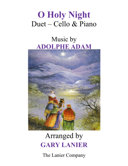 Free Sheet Music O Holy Night Duet Cello Piano With Parts