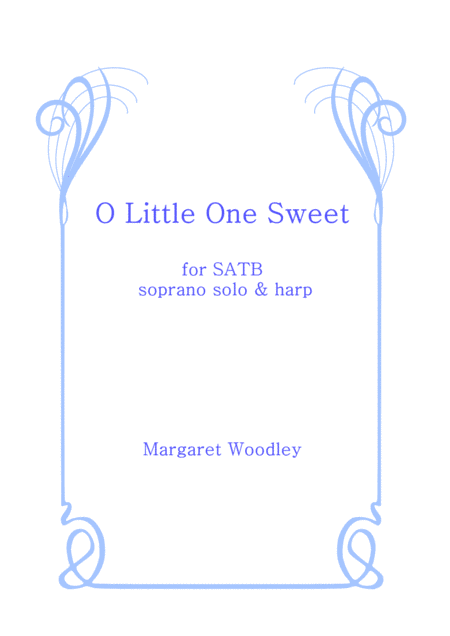Free Sheet Music O Little One Sweet Xmas Carol
