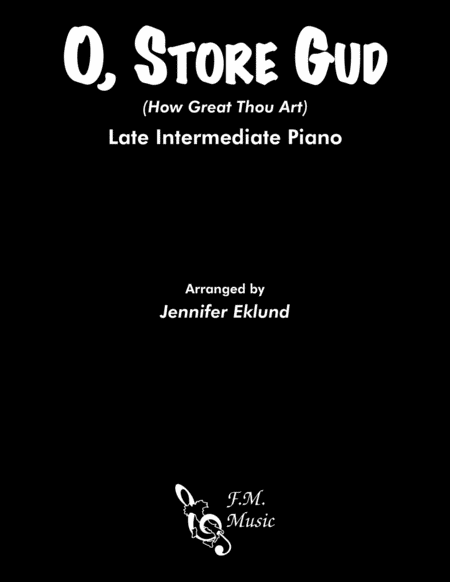 Free Sheet Music O Store Gud Late Intermediate Piano