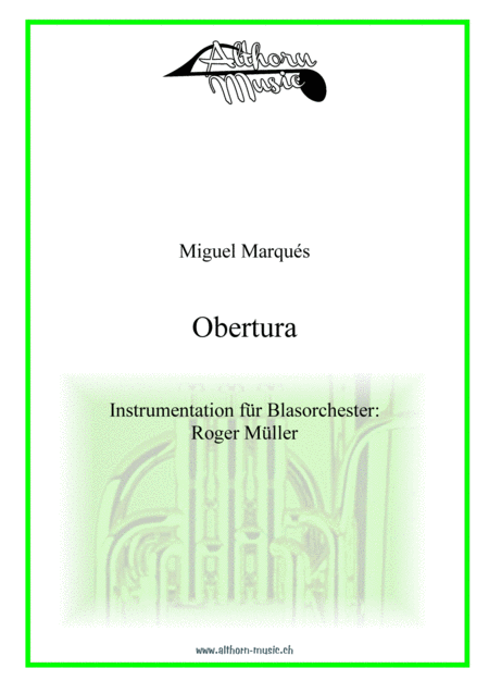 Obertura Sheet Music