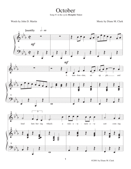 October E Flat Major Sheet Music