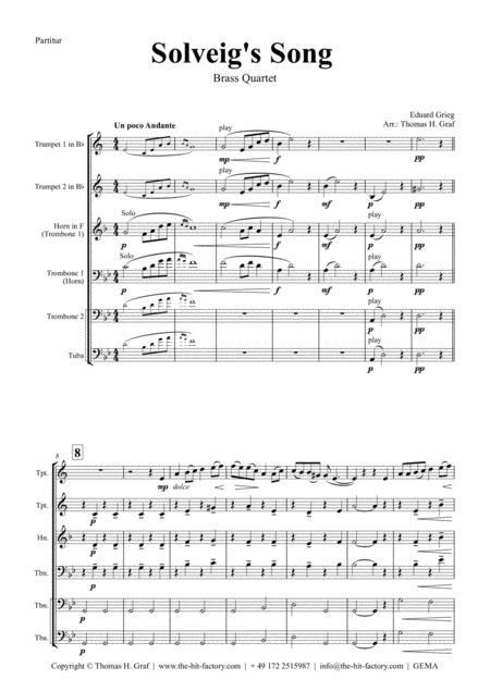 Ode An Die Freude Sheet Music