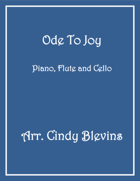 Free Sheet Music Ode To Joy For Piano Flute And Cello