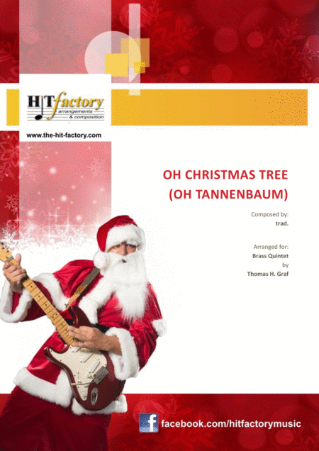 Oh Christmas Tree Oh Tannenbaum Funky Brass Quintet Sheet Music