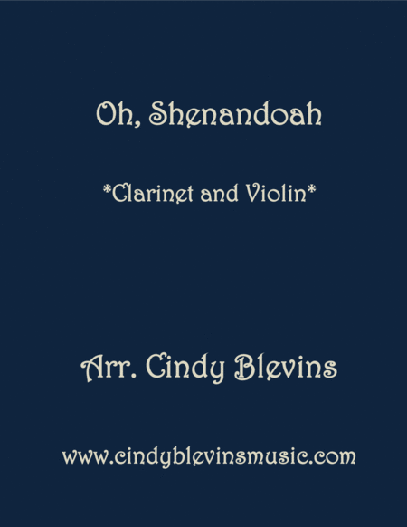 Oh Shenandoah For Clarinet And Violin Sheet Music