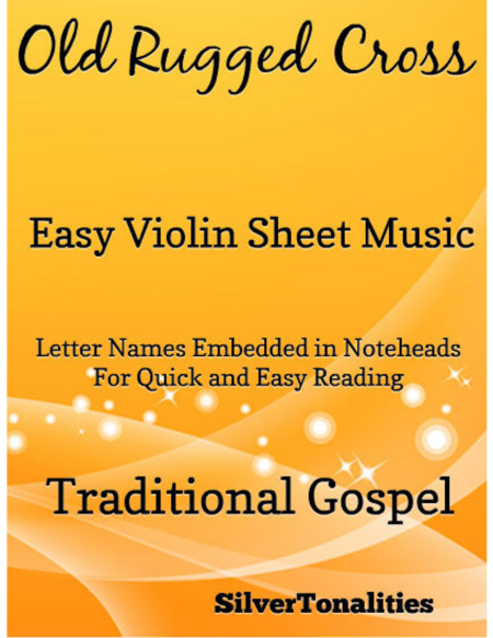 Old Rugged Cross Easy Violin Sheet Music Sheet Music