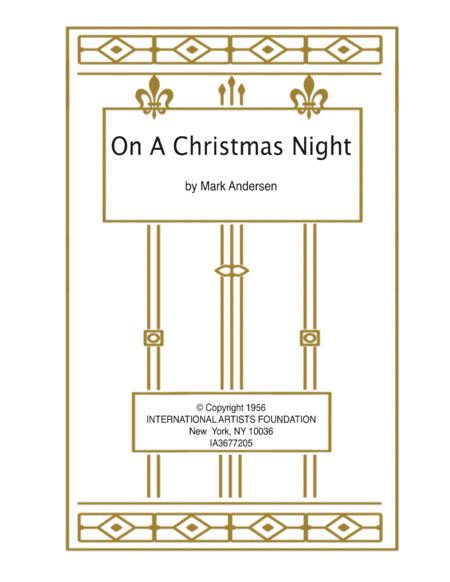 Free Sheet Music On A Christmas Night