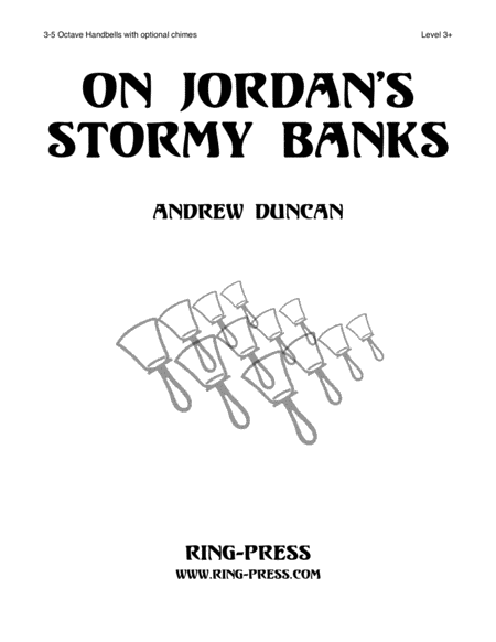 Free Sheet Music On Jordans Stormy Banks 4 5 Octaves Level 3