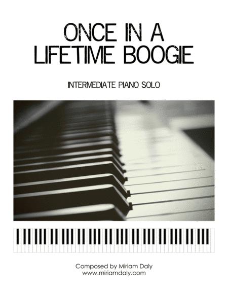 Free Sheet Music Once In A Lifetime Boogie