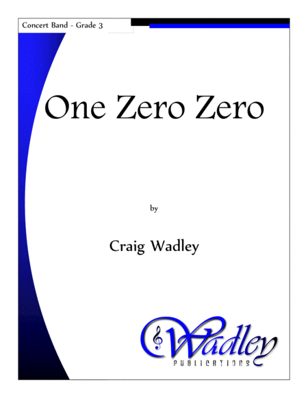 One Zero Zero Sheet Music