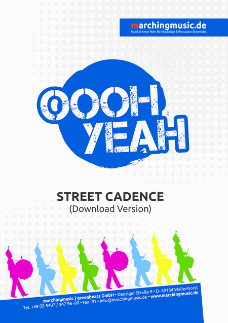 Oooh Yeah Street Cadence Sheet Music