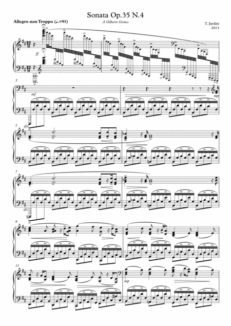 Free Sheet Music Op 35 Sonata N 4 In B Minor