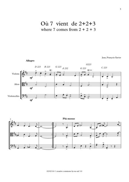 Free Sheet Music Op 41 No 05 O 7 Vient De 2 2 3