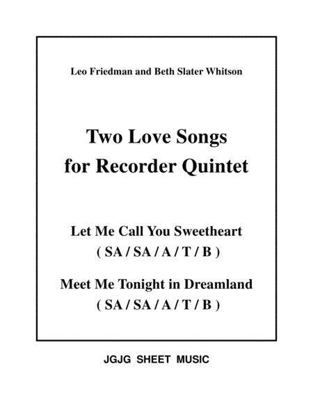 Opera Love Songs For Piano Sheet Music