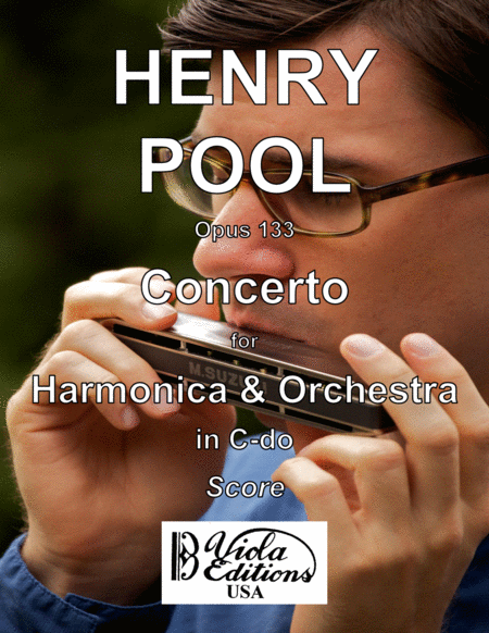 Free Sheet Music Opus 133 Concerto For Harmonica Orchestra In C Do Score