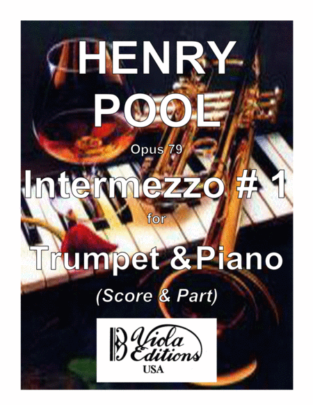 Free Sheet Music Opus 79 Intermezzo For Trumpet Piano 1 Score Part