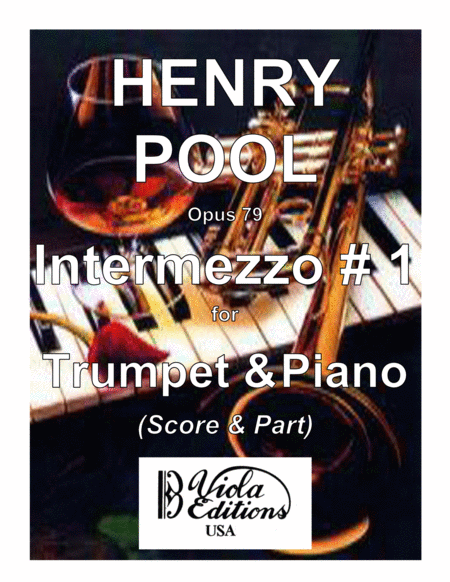 Opus 79 Intermezzo For Trumpet Piano 1 Score Part Sheet Music