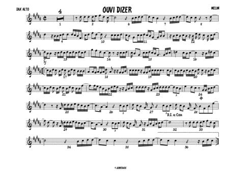 Ouvi Dizer Sheet Music