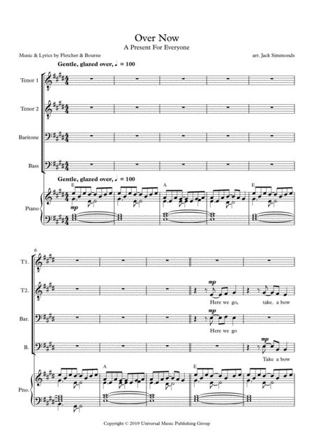 Over Now Busted Sheet Music