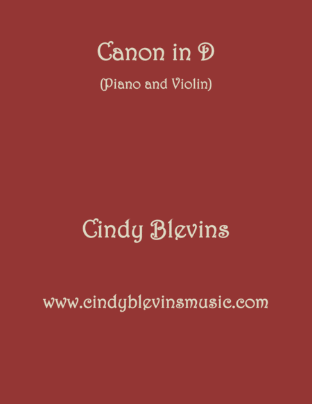 Pachelbels Canon Arranged For Piano And Violin Sheet Music