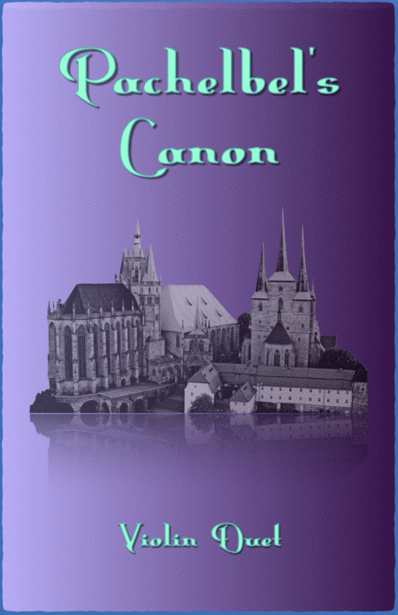 Pachelbels Canon In D Duet For Violin With Optional Bass Part Sheet Music