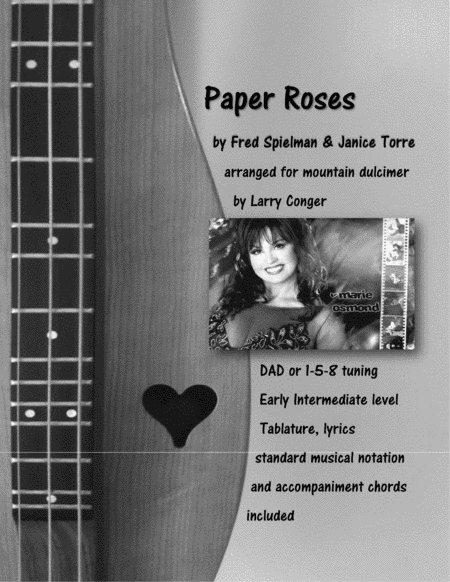 Free Sheet Music Paper Roses