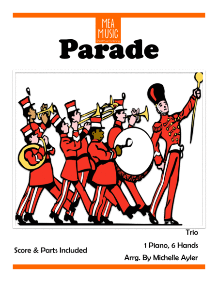 Parade 1 Piano 6 Hands Sheet Music