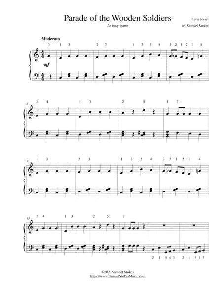 Parade Of The Wooden Soldiers For Easy Piano Sheet Music