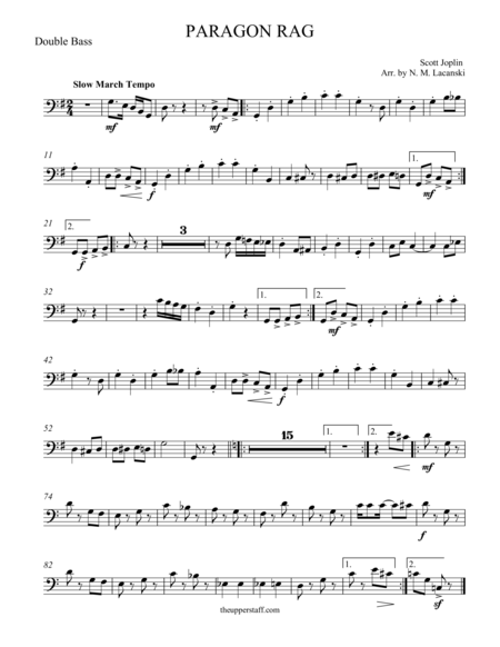 Paragon Rag Sheet Music