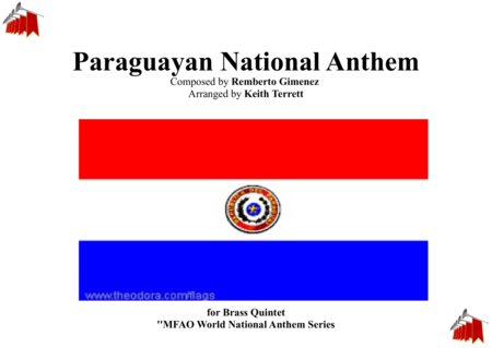 Free Sheet Music Paraguayan National Anthem For Brass Quintet