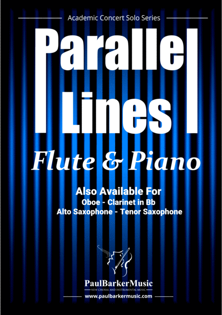 Free Sheet Music Parallel Lines Flute Piano