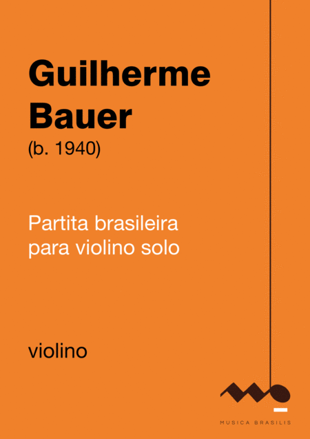 Free Sheet Music Partita Brasileira Para Violino Solo