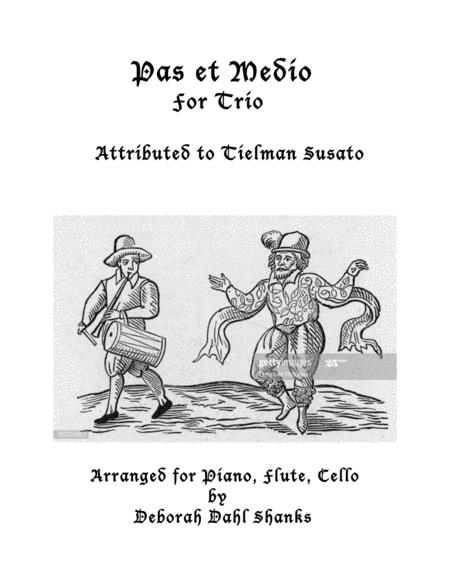 Free Sheet Music Pas Et Medio For Trio