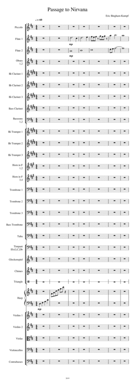 Passage To Nirvana Sheet Music