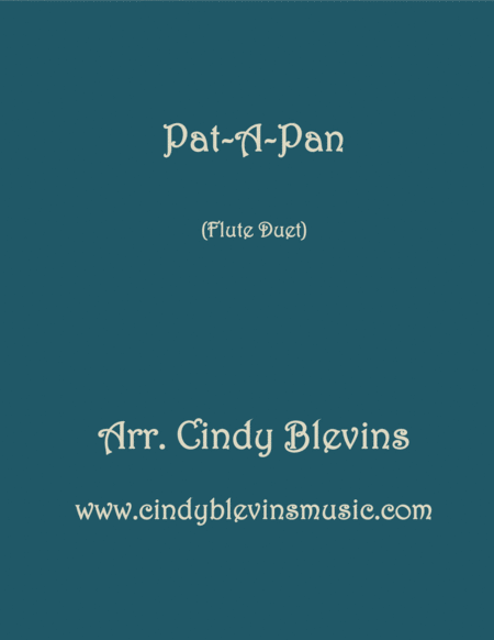 Pat A Pan Arranged For Flute Duet Sheet Music