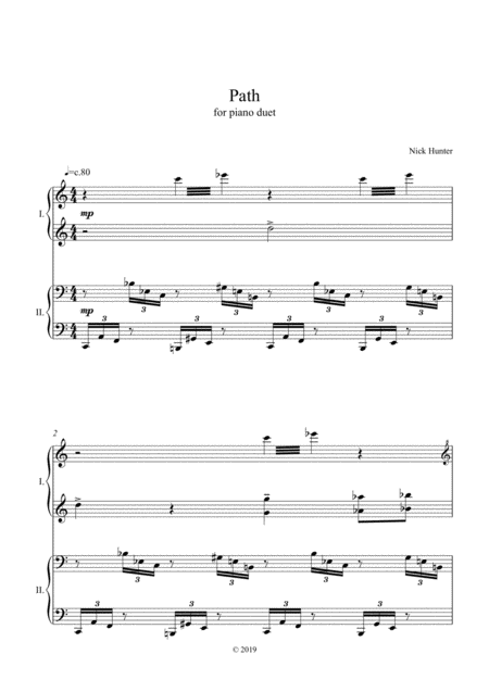 Free Sheet Music Path