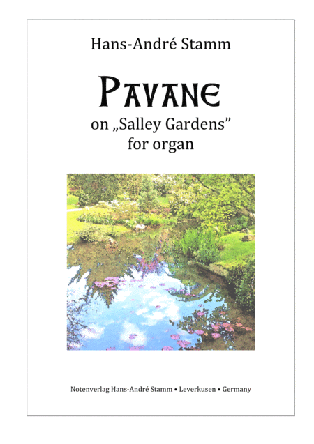 Free Sheet Music Pavane On Salley Gardens For Organ